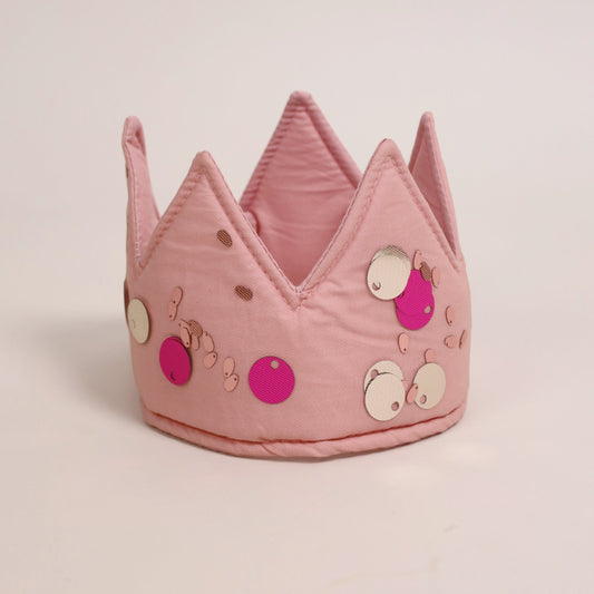 Confetti Crown Pink