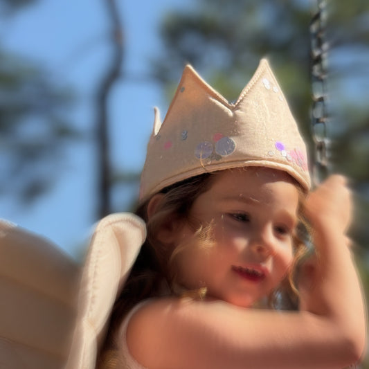 Confetti Crown Salmon