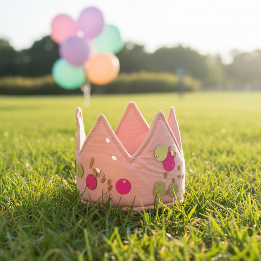 Confetti Crown Pink