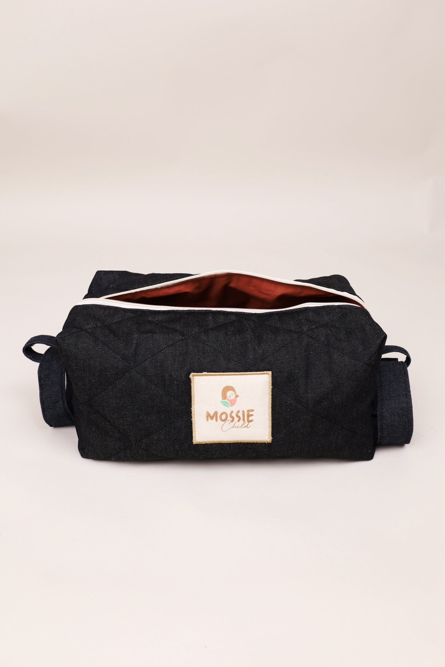 Denim Love Logo Clutch