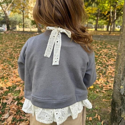 Moon Scallop LS Sweat