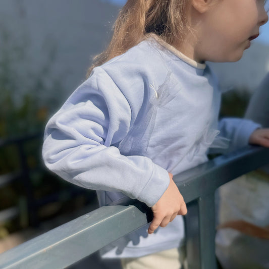 Lilac Butterfly Sweatshirt