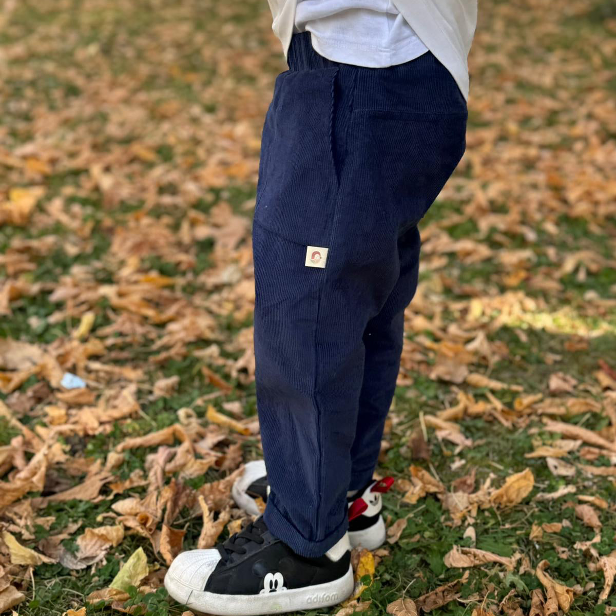 Corduroy Navy Pant