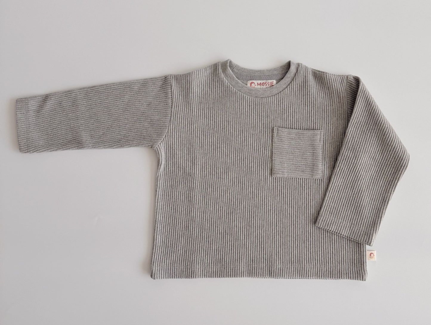 Pebble Ottoman Fabric Sweatshirt